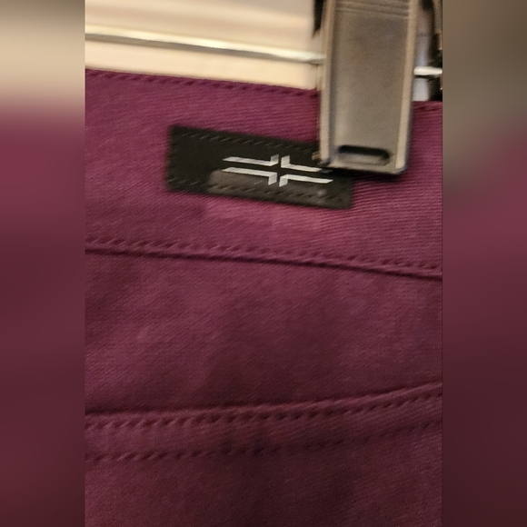 Liverpool New Skinny Ponte Knit Stretch pant in Aubergine - Picture 11 of 16